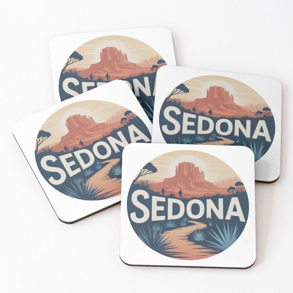 Item preview, Sedona Arizona: Hiking Trail Badge designed and sold by CircinusStore.