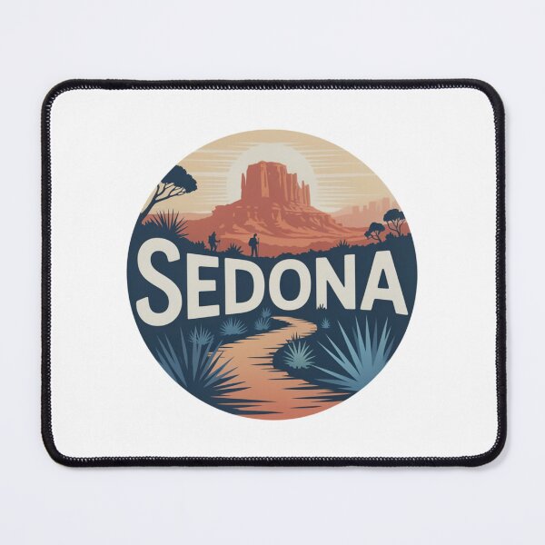 Item preview, Sedona Arizona: Hiking Trail Badge designed and sold by CircinusStore.