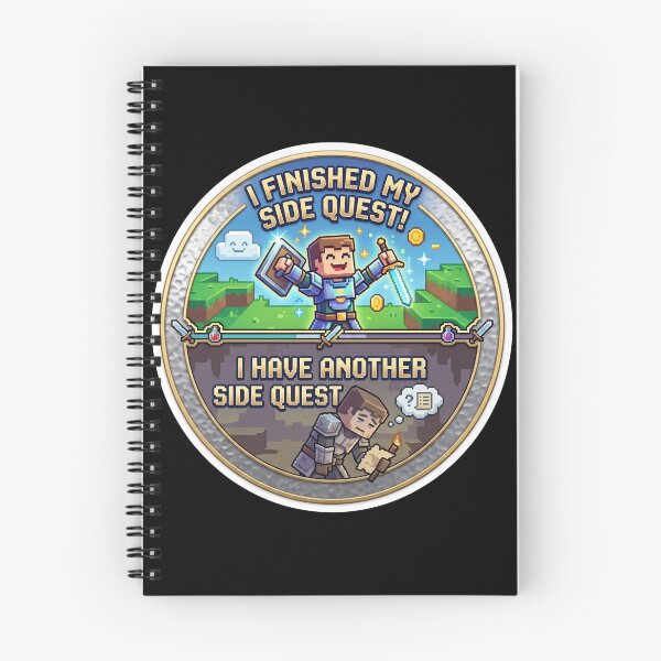 Item preview, The Neverending Side Quest - Funny RPG Gamer Meme designed and sold by LevelUpLad.