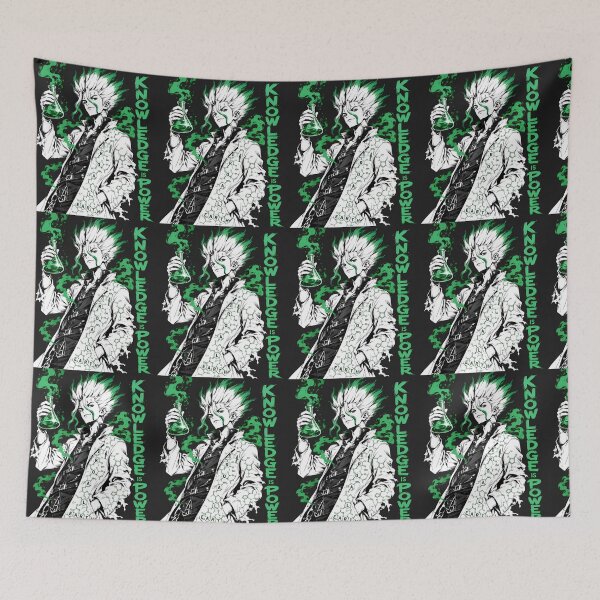 Item preview, Anime Scientist with Green Potion Knowledge is Power Sketch designed and sold by RoyalEarthstore.