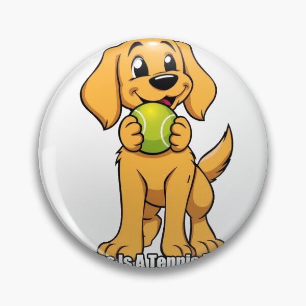 Item preview, Golden Retriever Sticker - Bliss Is A Tennis Ball - Funny Golden Gift designed and sold by pawdrops.