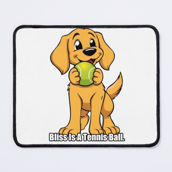 Item preview, Golden Retriever Sticker - Bliss Is A Tennis Ball - Funny Golden Gift designed and sold by pawdrops.