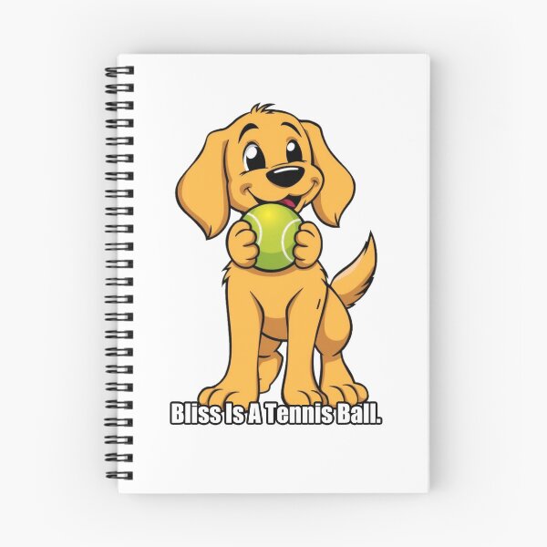 Item preview, Golden Retriever Sticker - Bliss Is A Tennis Ball - Funny Golden Gift designed and sold by pawdrops.