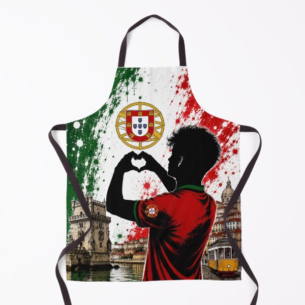 Item preview, Portugal Pride Heart Hands Art designed and sold by BagFactoryUK.