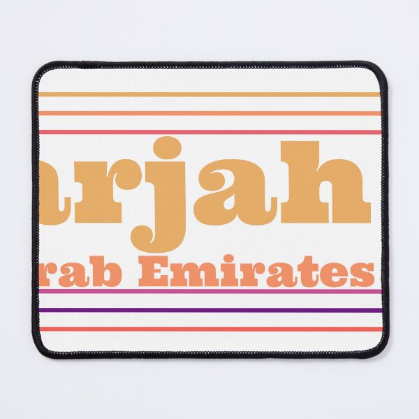 Item preview, Sharjah United Arab Emirates City Marked On Country Map designed and sold by TheIconSmith.