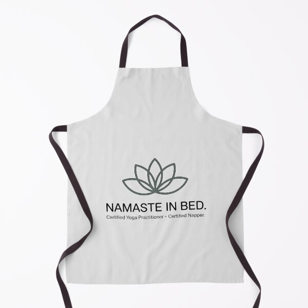 Item preview, Funny Namaste In Bed Yoga Lotus Flower Napper Quote designed and sold by Enea Kelo.