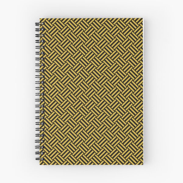 Item preview, Black And Gold Basket Weave Pattern designed and sold by pattern-archive.