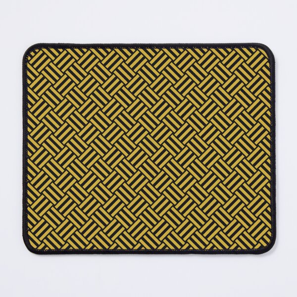 Item preview, Black And Gold Basket Weave Pattern designed and sold by pattern-archive.