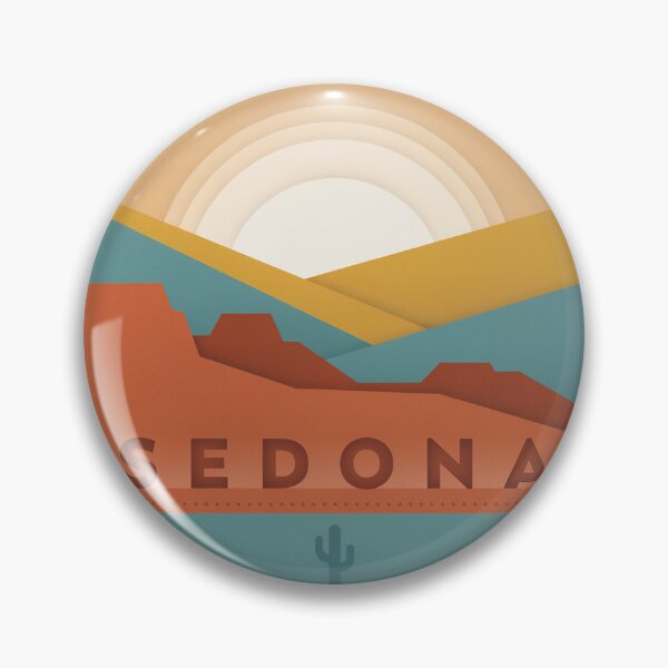 Item preview, Sedona Arizona: Geometric Desert Badge designed and sold by CircinusStore.