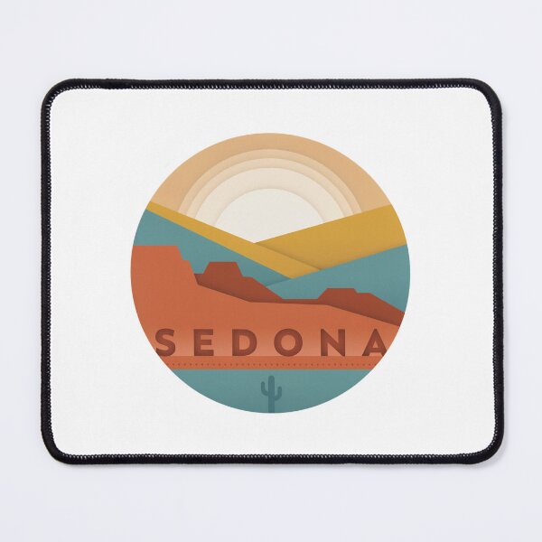 Item preview, Sedona Arizona: Geometric Desert Badge designed and sold by CircinusStore.