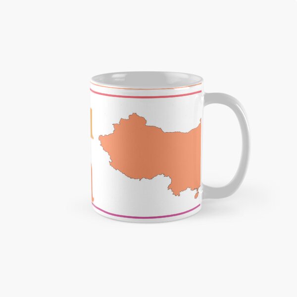 Item preview, Shantou China City Marked On Country Map designed and sold by TheIconSmith.