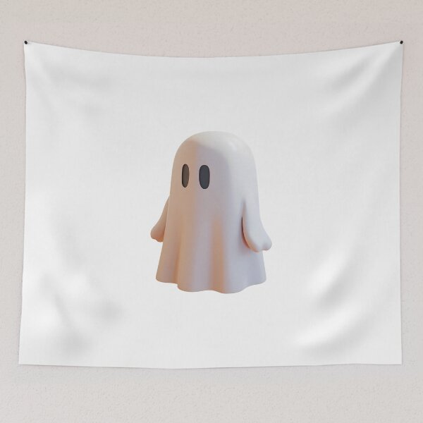 Item preview, Cute 3D Ghost with Big Eyes designed and sold by Lilith.3x313 Vault.