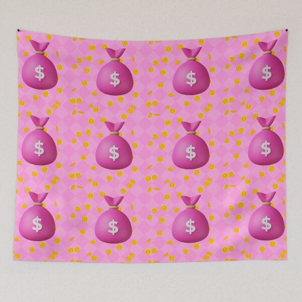 Item preview, Lecatso pink money bag designed and sold by LeCattArtist.