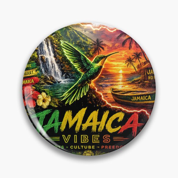 Item preview, Jamaica Vibes – Roots Culture & Freedom ?? | Neon Tropical Design designed and sold by 97-caboutique.