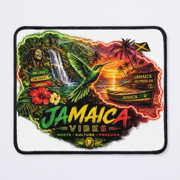 Item preview, Jamaica Vibes – Roots Culture & Freedom ?? | Neon Tropical Design designed and sold by 97-caboutique.