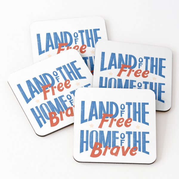 Item preview, America 250th Anniversary – Land of the free  Home of the Brave designed and sold by BoldPowStudio.