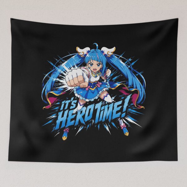 Item preview, Sky Precure Cure Sky Hero Time Pretty Cure Anime  designed and sold by blindninja.