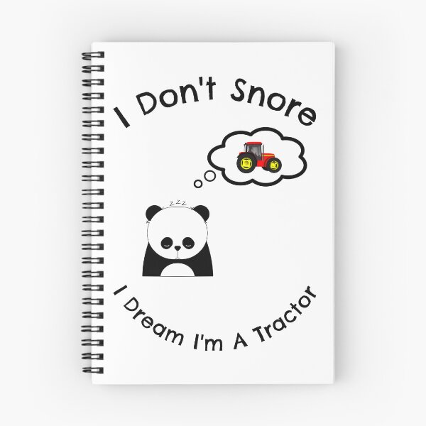 Item preview, I Don’t Snore, I Dream I’m A Tractor designed and sold by annaartuk.
