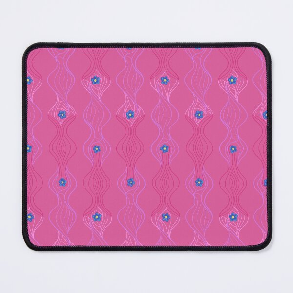 Item preview, Playful Garden Dancing Vines and Blossoms in Pink designed and sold by All About Playfulness by Saras Feijoo.