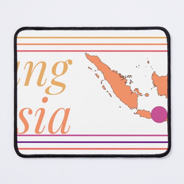 Item preview, Semarang Indonesia City Marked On Country Map designed and sold by TheIconSmith.