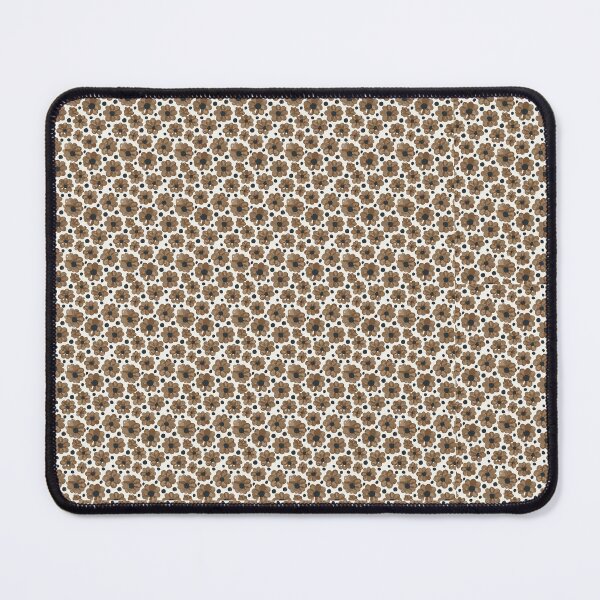 Item preview, Rustic Brown Daisy & Polka Dot Ditsy Pattern designed and sold by Proportional19.