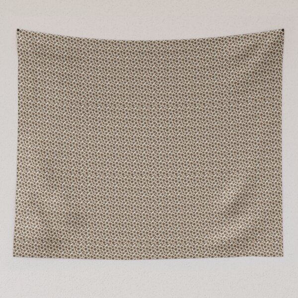 Item preview, Rustic Brown Daisy & Polka Dot Ditsy Pattern designed and sold by Proportional19.