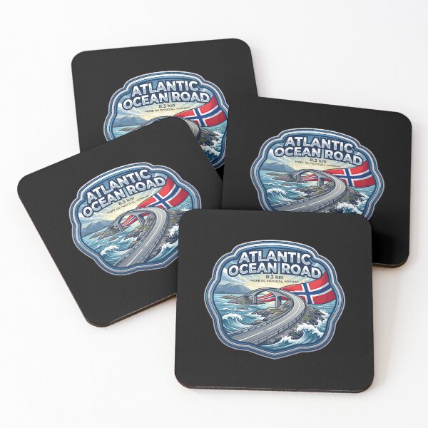 Item preview, Atlantic Ocean Road Norway's Most Scenic Coastal Drive designed and sold by enzoade.