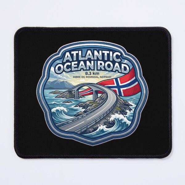 Item preview, Atlantic Ocean Road Norway's Most Scenic Coastal Drive designed and sold by enzoade.