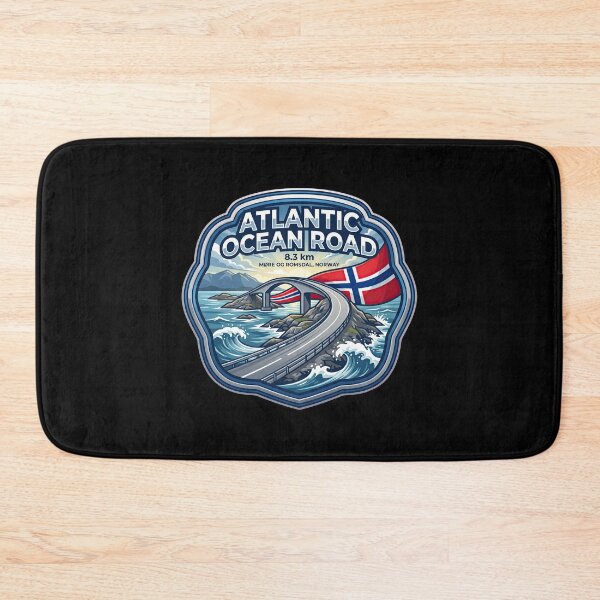 Item preview, Atlantic Ocean Road Norway's Most Scenic Coastal Drive designed and sold by enzoade.