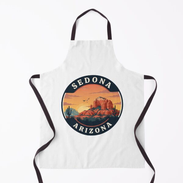 Item preview, Sedona Arizona: Retro Red Rock Emblem designed and sold by CircinusStore.