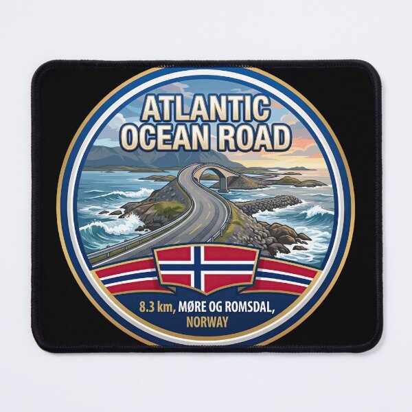 Item preview, Atlantic Ocean Road Bridges Above The Atlantic designed and sold by enzoade.