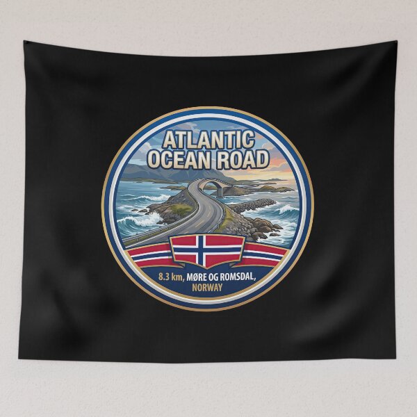 Item preview, Atlantic Ocean Road Bridges Above The Atlantic designed and sold by enzoade.