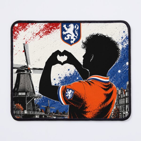 Item preview, Netherlands Pride Heart Hands Art designed and sold by BagFactoryUK.