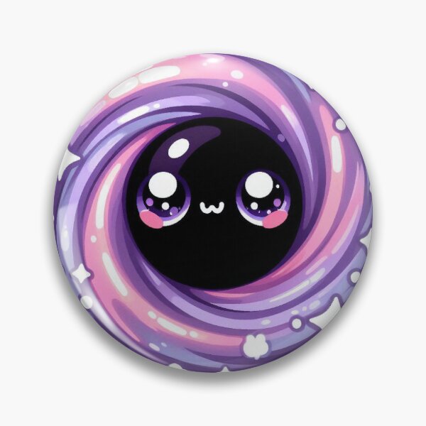 Item preview, Kawaii Black Hole Sticker designed and sold by PastelPawsArt.