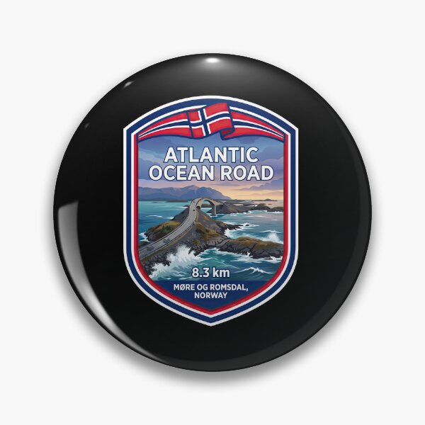 Item preview, Atlantic Ocean Road Ride The Legendary Norwegian Route designed and sold by enzoade.