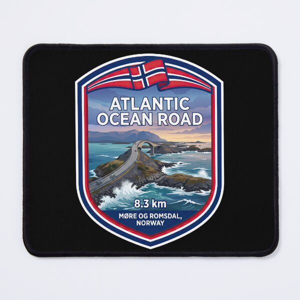 Item preview, Atlantic Ocean Road Ride The Legendary Norwegian Route designed and sold by enzoade.