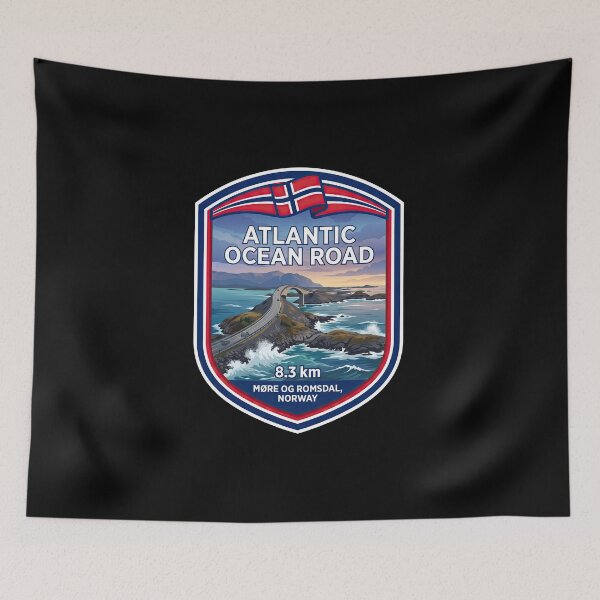 Item preview, Atlantic Ocean Road Ride The Legendary Norwegian Route designed and sold by enzoade.