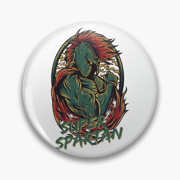 Item preview, Super Spartan - Greek Warrior Fitness & Gaming Art designed and sold by BrewChef.