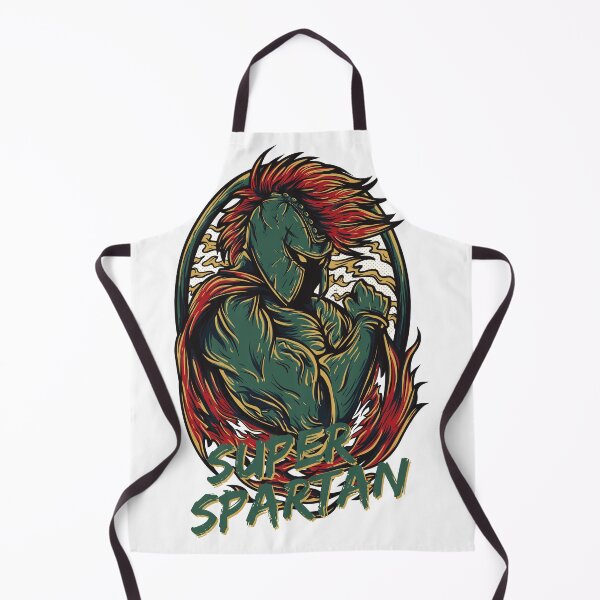 Item preview, Super Spartan - Greek Warrior Fitness & Gaming Art designed and sold by BrewChef.