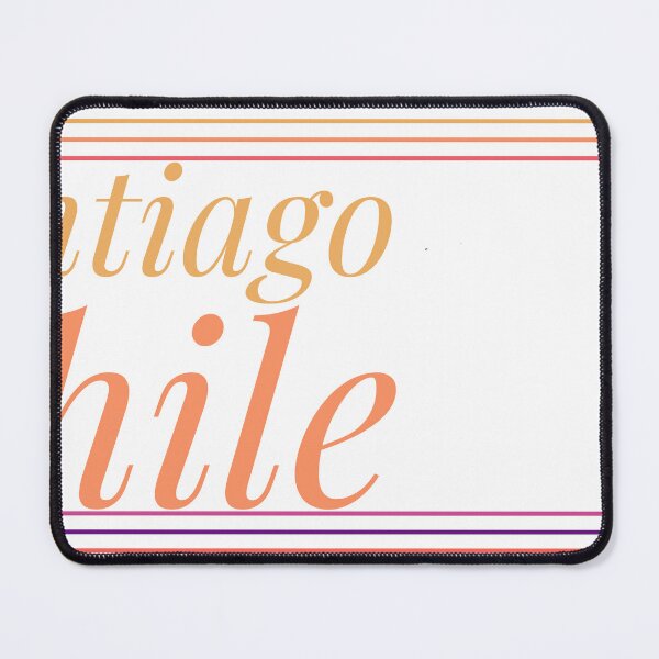 Item preview, Santiago Chile City Marked On Country Map designed and sold by TheIconSmith.