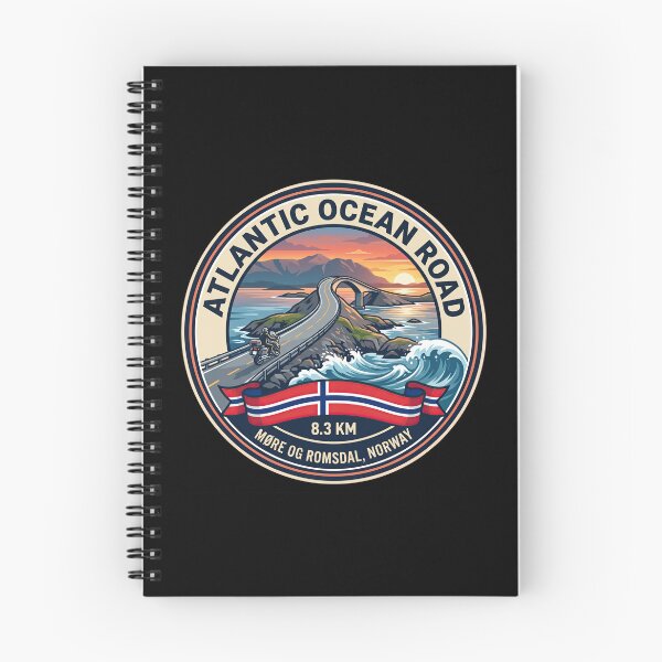 Item preview, Atlantic Ocean Road Norway Coastal Adventure designed and sold by enzoade.
