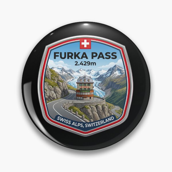 Item preview, Furka Pass Bucket List Ride Across The Swiss Alps designed and sold by enzoade.