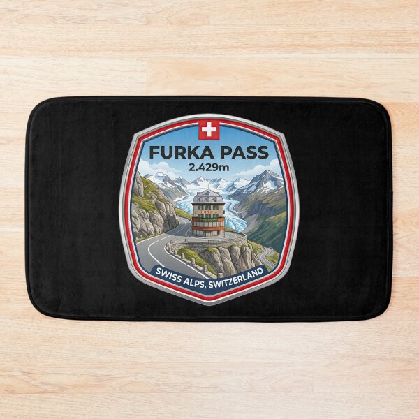 Item preview, Furka Pass Bucket List Ride Across The Swiss Alps designed and sold by enzoade.