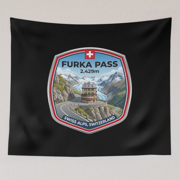Item preview, Furka Pass Bucket List Ride Across The Swiss Alps designed and sold by enzoade.