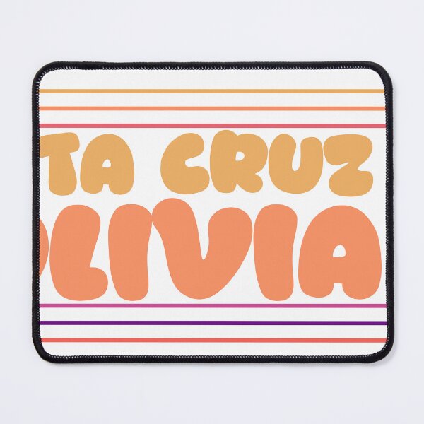 Item preview, Santa Cruz Bolivia City Marked On Country Map designed and sold by TheIconSmith.