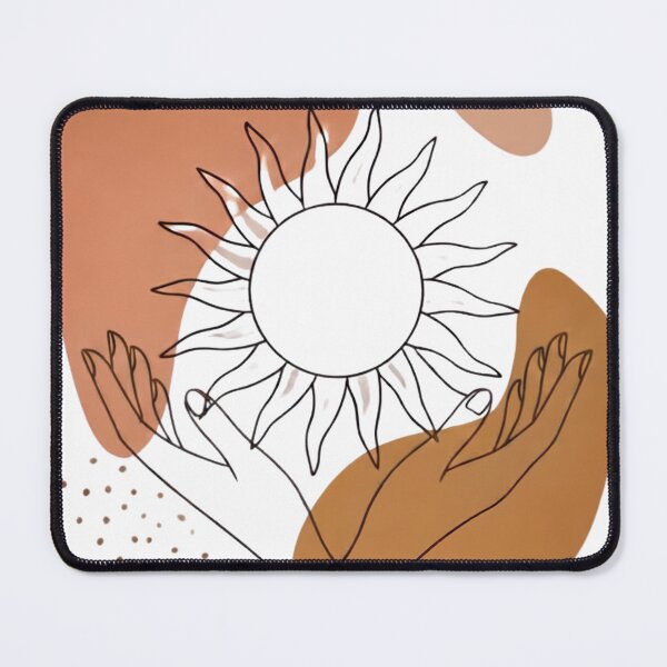 Item preview, Boho Sun Hands - Minimalist Celestial Line Art designed and sold by Melian Vintage.