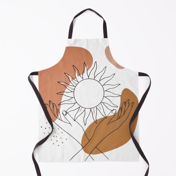 Item preview, Boho Sun Hands - Minimalist Celestial Line Art designed and sold by Melian Vintage.