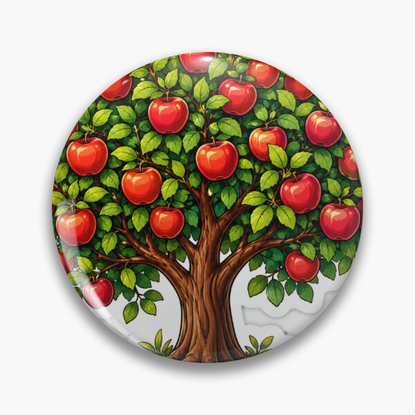 Item preview, Apple Tree Sticker designed and sold by Raj Studio.