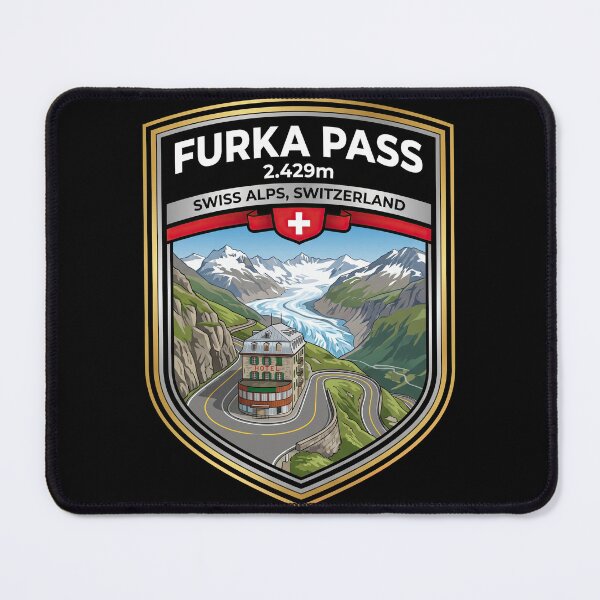 Item preview, Furka Pass Glacier Landscapes And Alpine Journey designed and sold by enzoade.