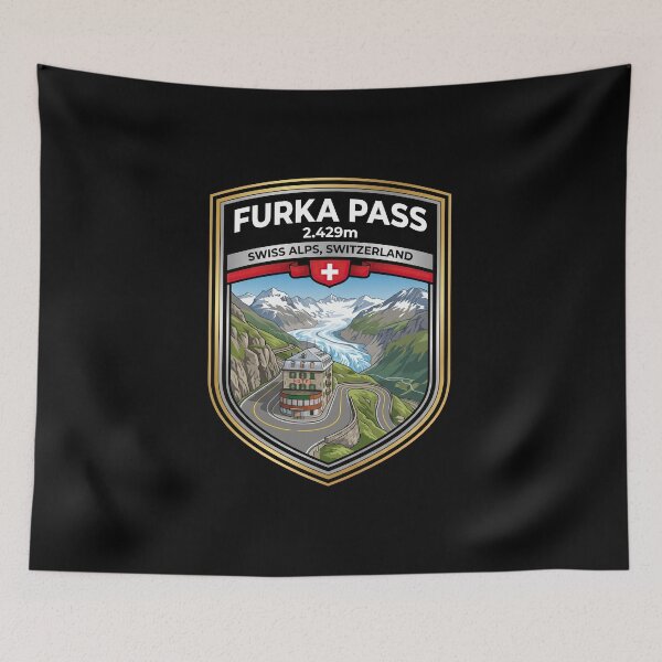 Item preview, Furka Pass Glacier Landscapes And Alpine Journey designed and sold by enzoade.
